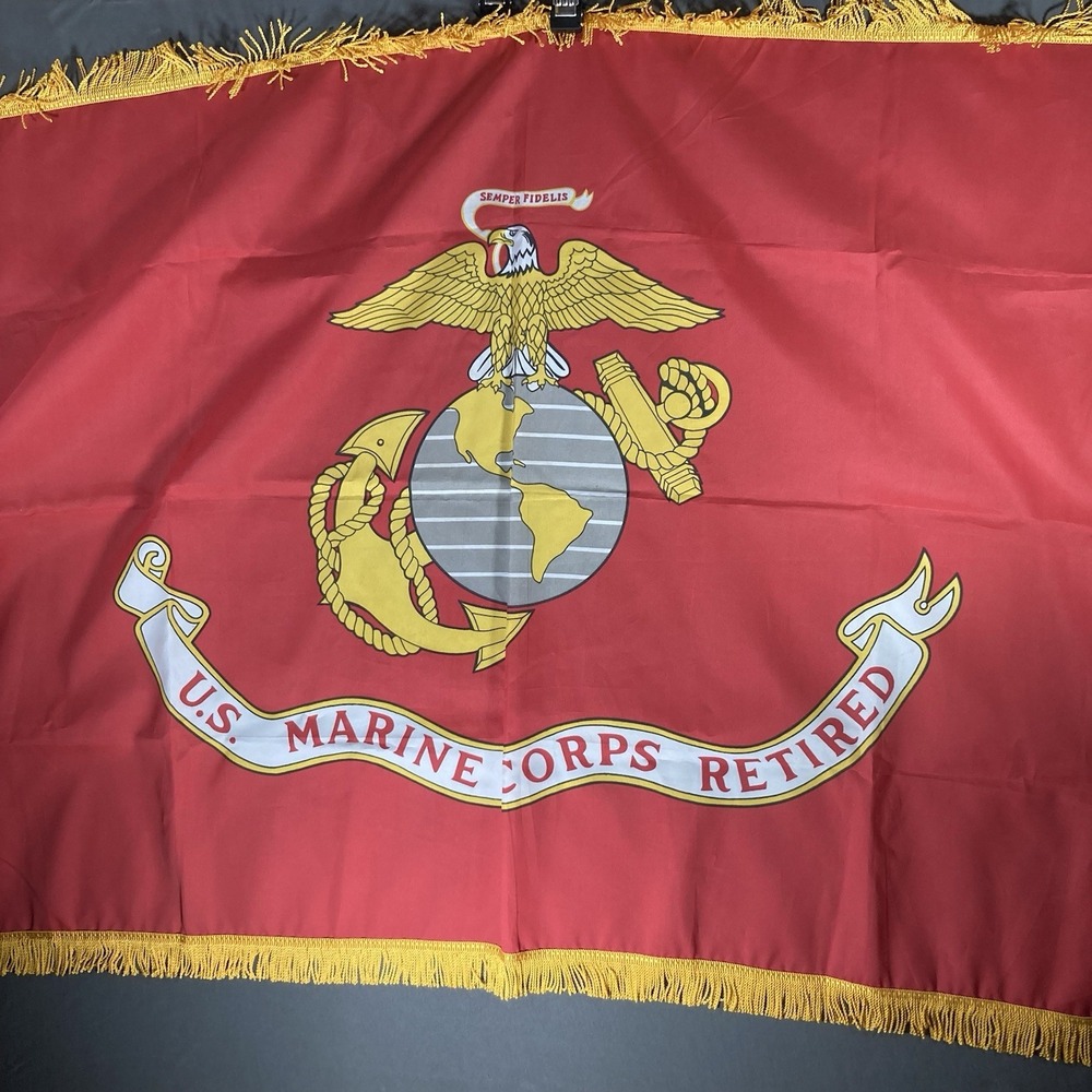 Vintage USMC Organizational Flag 60x40 US Issue NSN‎ 8345-00-249-6242